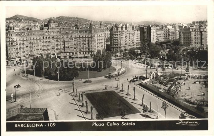 Strassenbahn Barcelona Plaza Calvo Sotelo