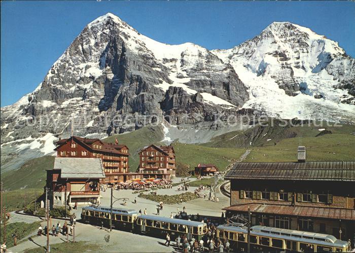 Eisenbahn Kleine Scheidegg Eiger Moench
