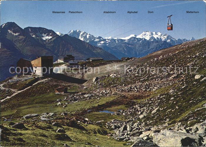 Seilbahn Fiesch-Eggishorn Station Kuehboden