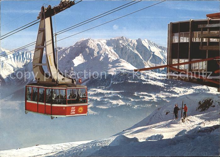 Seilbahn Panorama-Restaurant Laax-Flims Crap S. Gion Signina