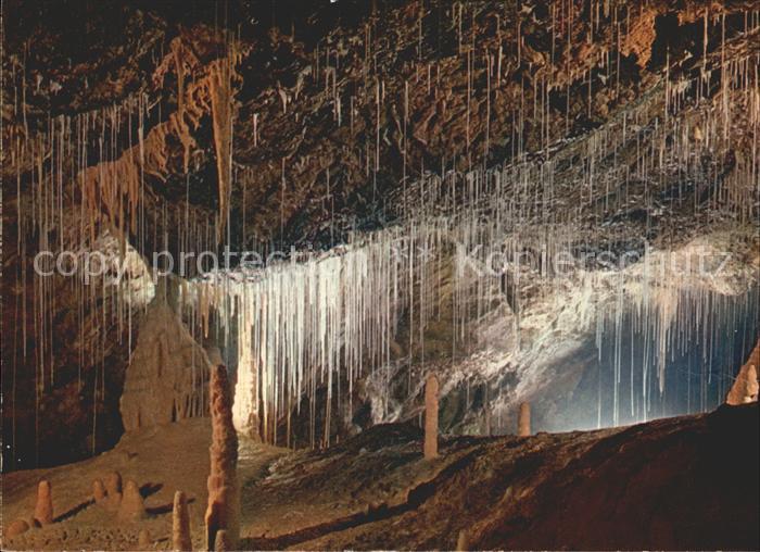 Hoehlen Caves Grottes Grottes de l'Orbe Vallorbe Salle des Ai