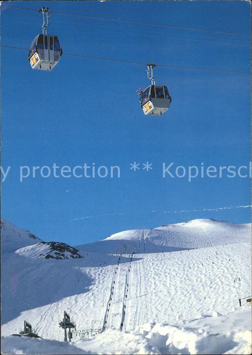 Seilbahn Crap Sogn Gion Vorab 3000 Graubuenden