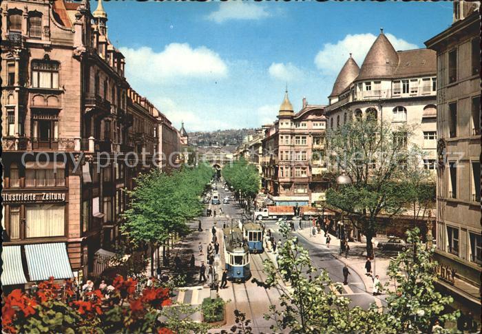 Strassenbahn Zuerich Bahnhofstrasse