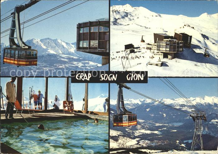 Seilbahn Crap Sogn Gion Weisse Arena Flims Laax Signina Piz Vorab