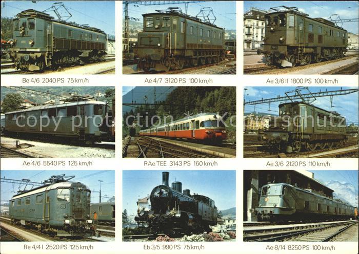 Lokomotive Schweizer Lokomotiven Be 4/6 2040 PS Ae