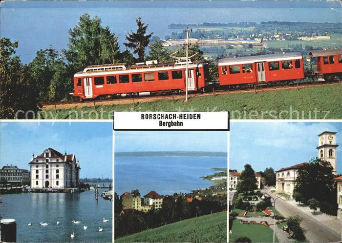 Zahnradbahn Rorschach-Heiden Altenrhein Bodensee Wartensee