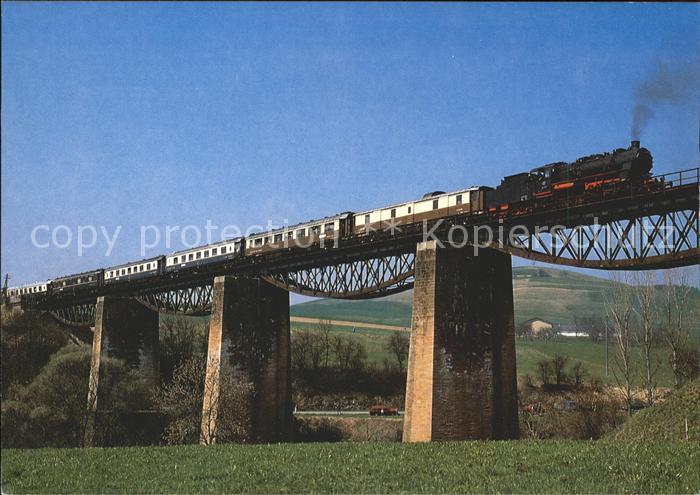 Eisenbahn Dampf-Lokomotive 58 311 Strecke  Weizen-Zollhaus-Blumberg