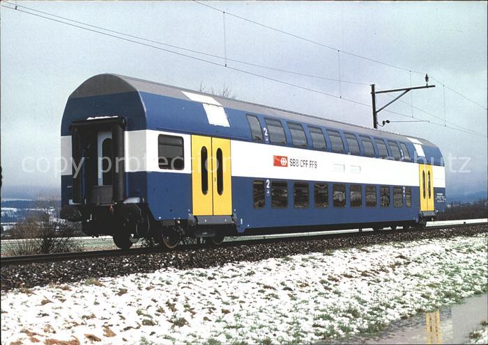 Eisenbahn SBB Doppelstockwagen S-Bahn Zürich