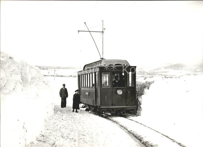 Strassenbahn Ce 2/21 Essertines et Gimel