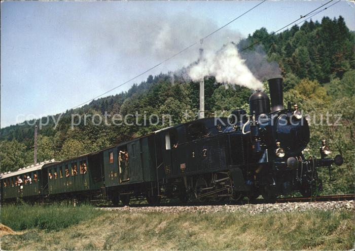 Lokomotive Ed 3/4 Nr. 2 SLM Fabrik Nr. 1489