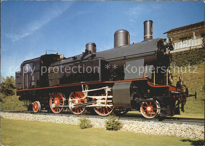 Lokomotive Dampflok-Denkmal Degersheim Maffei Eb 3/5 Nr. 6 Bodensee-Toggenburg-B