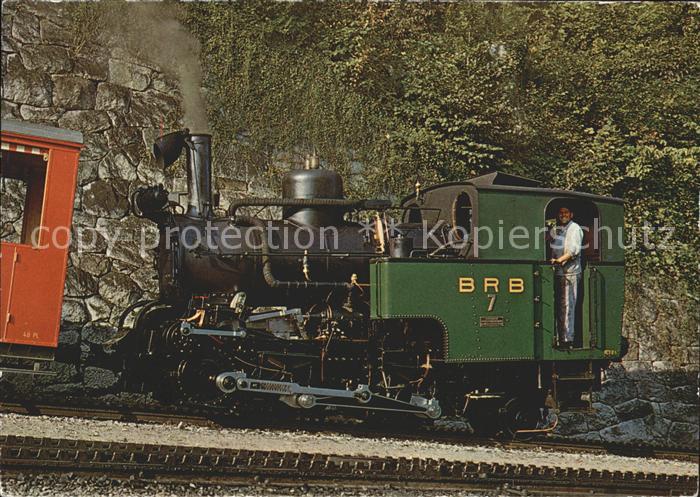Lokomotive Brienzer Rothornbahn