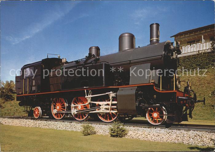 Lokomotive Denkmal Degersheim Bodensee-Toggenburg-Bahn Maffei Eb 3/5 Nr. 6