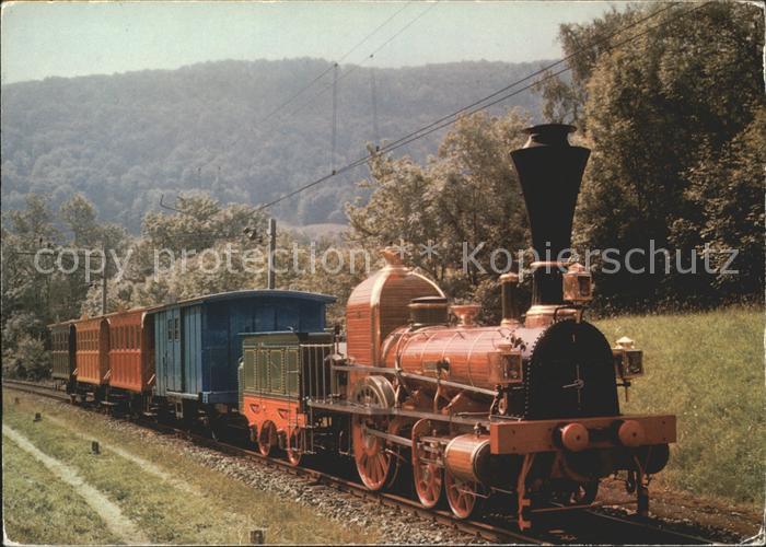 Lokomotive Spanisch-Broetli-Bahn