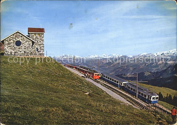 Zahnradbahn Rigi-Kulm Bergkapelle Arth- und Vitznau-Rigi-Bahn