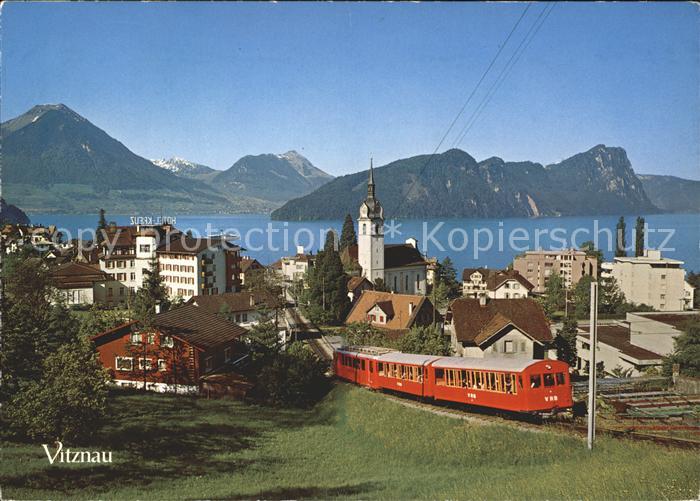 Zahnradbahn Rigi-Bahn Vitznau Vierwaldstättersee Bu