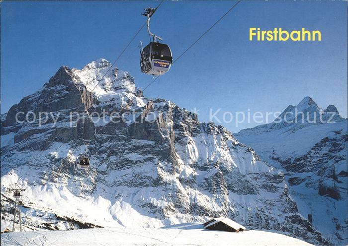 Seilbahn Grindelwald-First Wetterhorn Schreckhorn