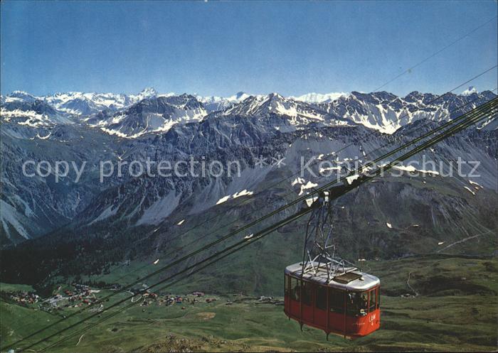 Seilbahn Arosa-Weisshorn Berninagruppe