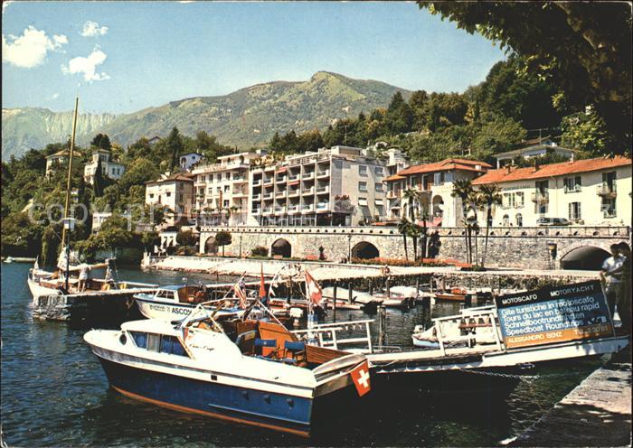 Lago Maggiore Ascona Hafenpartie
