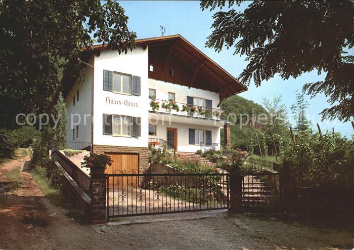 Terlano Suedtirol Haus Geier