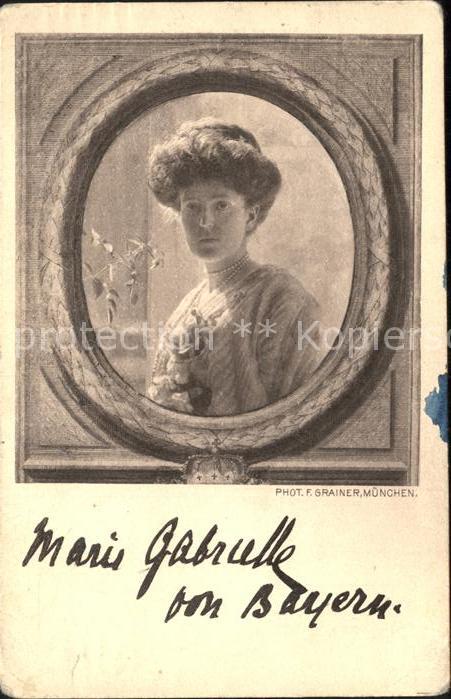 Adel Bayern Marie Gabriele