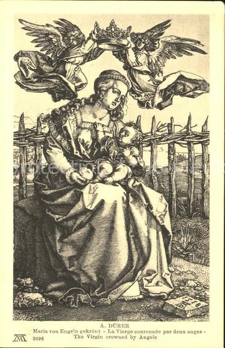 Duerer Albrecht Nuernberg Maria von Engeln gekoent Nr. 2096 F.A.-Ackermann's-Ver