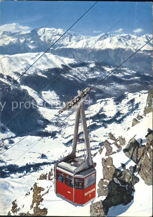 Seilbahn Parpaner Rothorn Lenzerheide-Valbella Churwaldnertal Ringelspitz