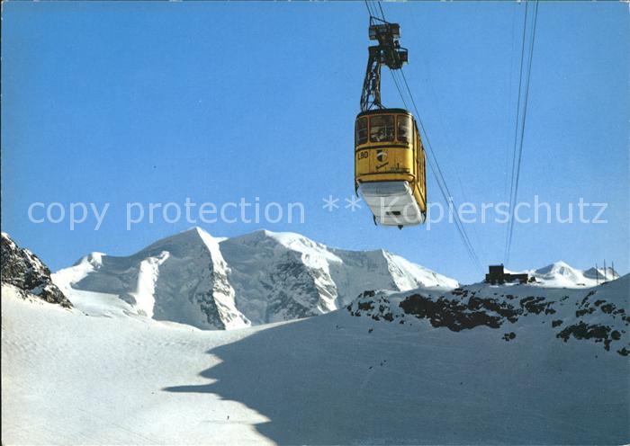 Seilbahn Diavolezza Bergstation Piz Palue