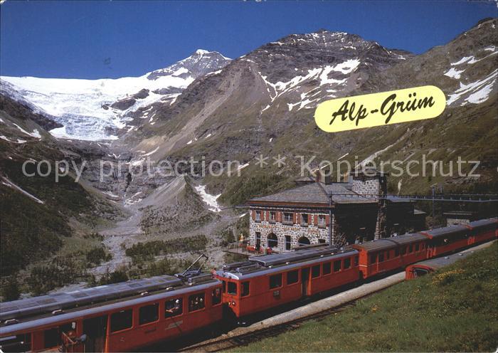 Zahnradbahn Alp-Gruem Berninapass