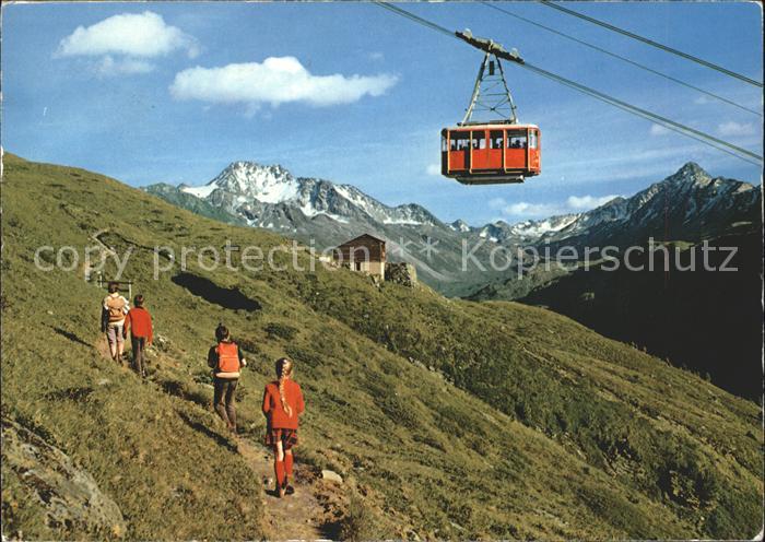 Seilbahn Pischa Davos Flueela Wisshorn Schwarzhorn