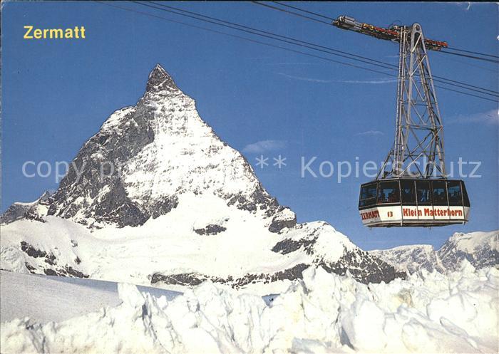 Seilbahn Klein Matterhorn Zermatt
