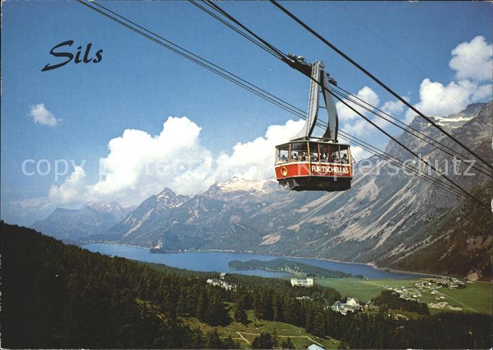 Seilbahn Sils-Maria Sils-Baselgia Oberengadin