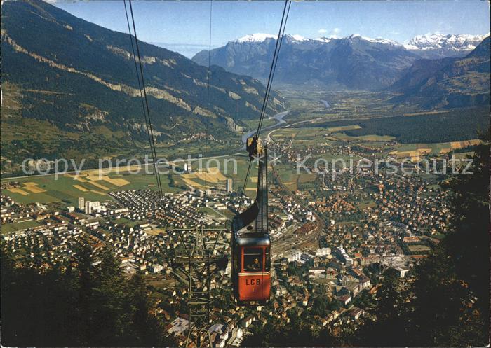 Seilbahn Brambrueesch Chur Herrschaft Scesaplana