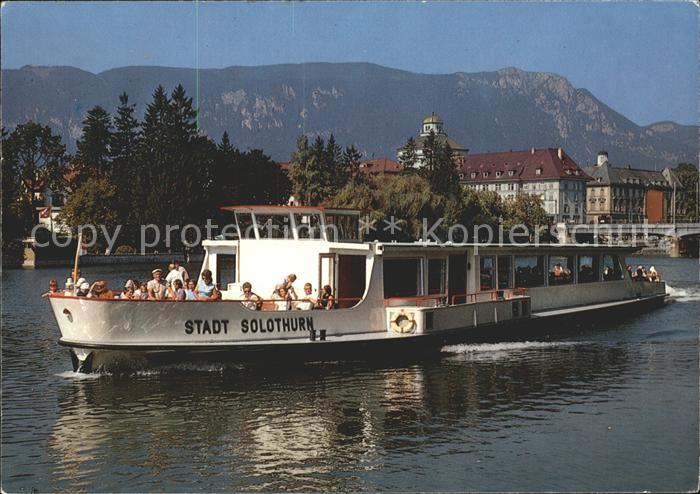 Motorschiffe Stadt Solothurn Bielersee