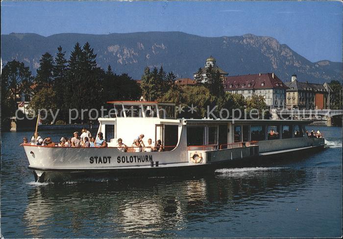 Motorschiffe Stadt Solothurn Bielersee