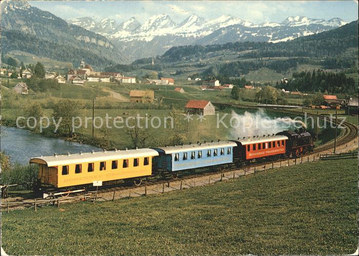 Eisenbahn Amor-Express Bodensee-Toggeburg-Bahn Nesslau-Neu St. Johann