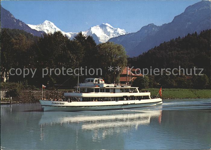 Motorschiffe Jungfrau Interlaken Moench