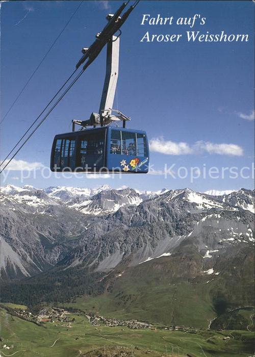 Seilbahn Arosa Weisshorn Piz Kesch Bernina-Gruppe