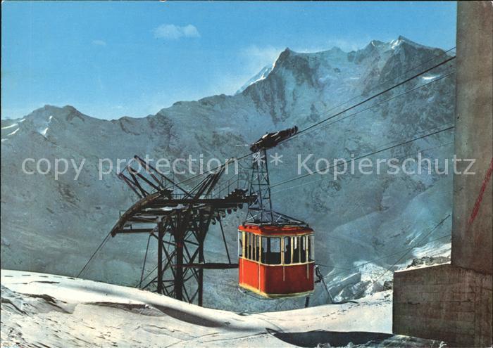 Seilbahn S. Maurizio Monte Moro Macugnaga Monte Rosa