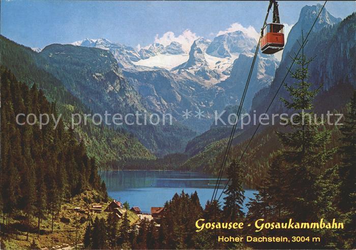 Seilbahn Gosausee-Gosaukamm Koenig Dachstein