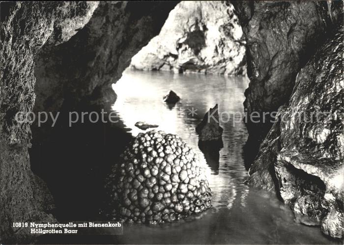 Hoehlen Caves Grottes Nymphenquelle Bienenkorb Höllgrotten Ba