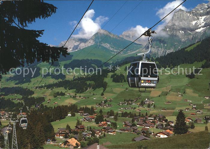 Seilbahn Silleren Fuhren Boden Adelboden Bonderspitz Nuenihorn