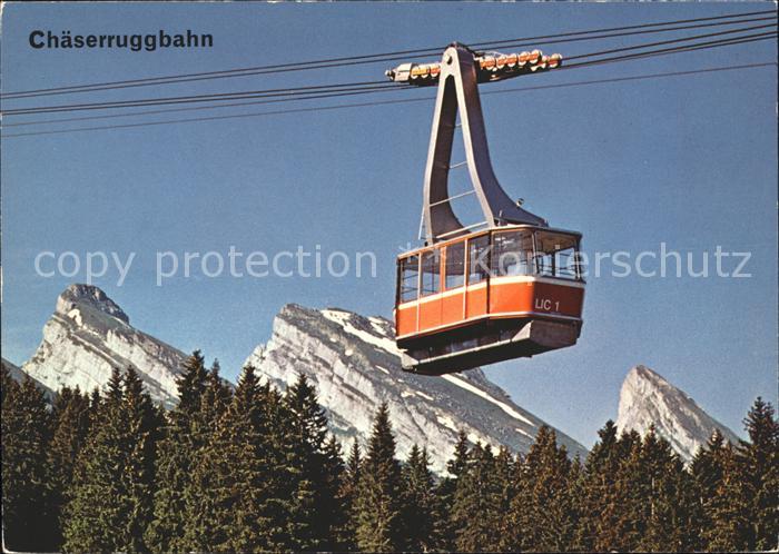 Seilbahn Chaeserrugg Unterwasser Obertoggenburg Iltios Zuestollen
