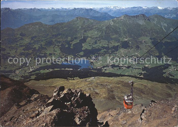 Seilbahn Rothorngipfel Lenzerheide Heidsee Valbella Piz Scalottas