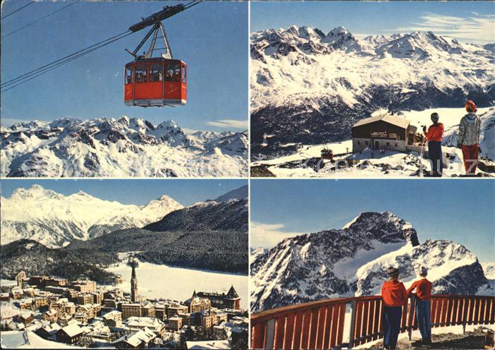 Seilbahn St. Moritz Gipfelrestaurant Corviglia-Piz Nair