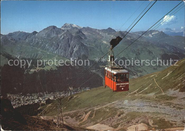 Seilbahn Davos Jakobshorn Weissfluh
