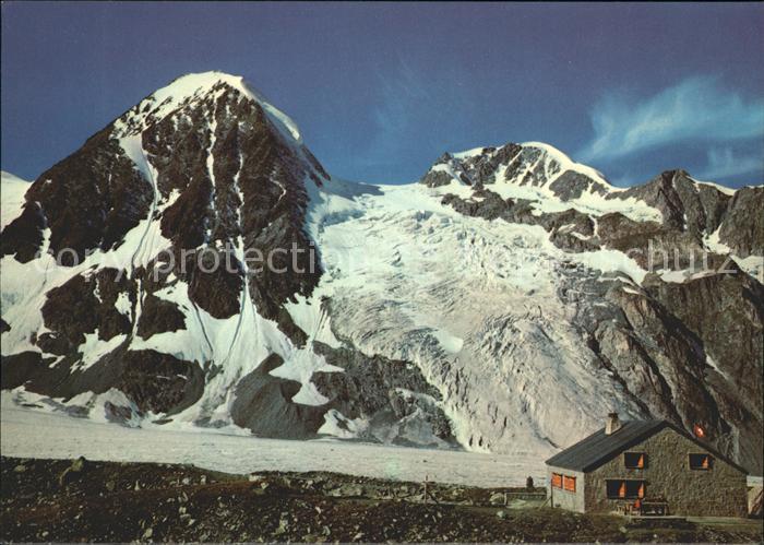 Gletscher Cabane Panossiere Combin-de-Corbassiere