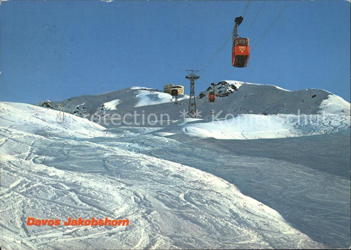 Seilbahn Davos Jakobshorn Nordabfahrt