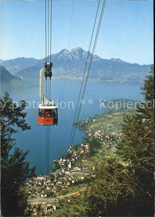 Seilbahn Weggis-Rigi-Kaltbad Vierwaldstaettersee Pilatus