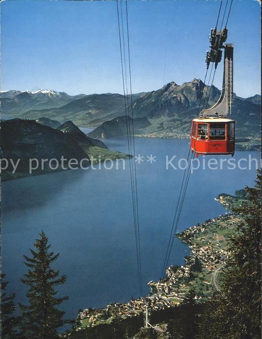 Seilbahn Weggis-Rigi Kaltbad Vierwaldstaettersee Pilatus